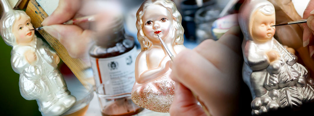 Handbemalter Christbaumschmuck | Manufaktur für Weihnachtskugeln | Inges Christmas Decor