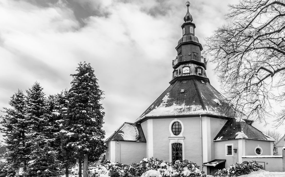 Kirche im Winter